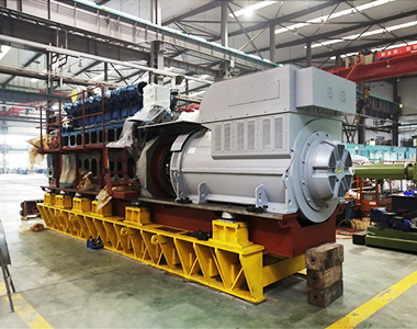 贵州省盘州红达瓦斯电站项目配4台乐投平台6极高压1550KW/10.5KV