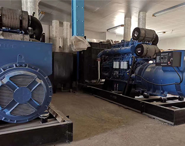 乐投平台800KW/400V陆用发电机应用于某房地产项目