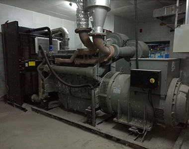 乐投平台800KW/400V陆用发电机应用于某房地产项目