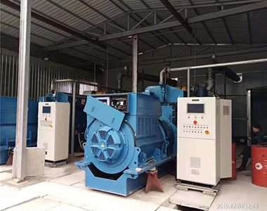 乐投平台多台1000KW/10.5KV高压发电机并机用于贵州某矿山项目
