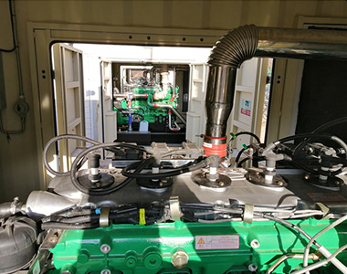 乐投平台250KW/400V陆用发电机应用于中石化项目