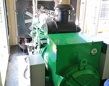 乐投平台250KW/400V陆用发电机应用于中石化燃气项目