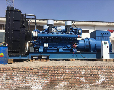 乐投平台2000KW/10.5KV 高压发电机应用于某石油项目