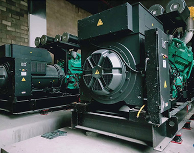 乐投平台2000KW /10.5KV高压发电机用于广西南宁数据中心项目