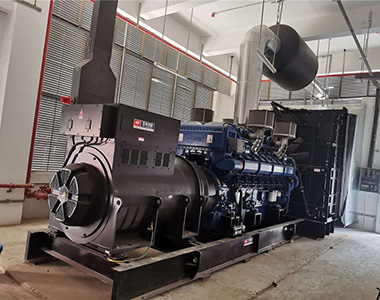 乐投平台2000KW /10.5KV高压发电机用于某芯片项目