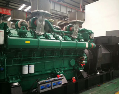 乐投平台配玉柴3台2000KW/10.5KV高压发电机应用于黑龙江化工厂项