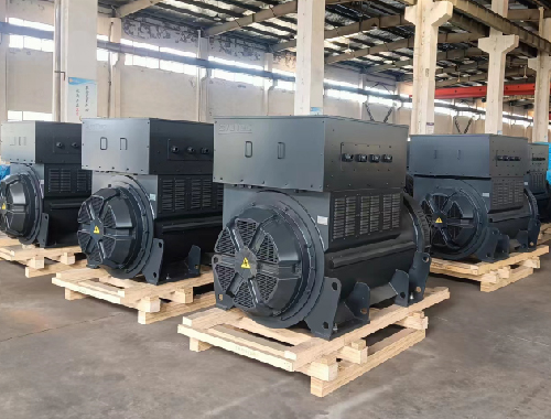 20台乐投平台6.3kv/1250kva高压发电机组即将交付发往欧洲