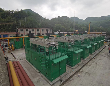 广西玉柴燃气发电项目（乐投平台1200KW/10.5KV/6极高压发电机）